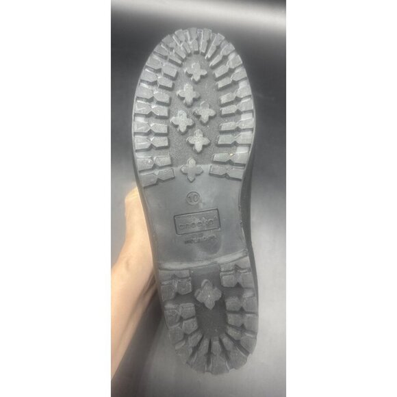 Chooka Women’s Duck Chelsea Black Slip On Rain Boot Waterproof Rubber Sz 10 - Picture 5 of 6